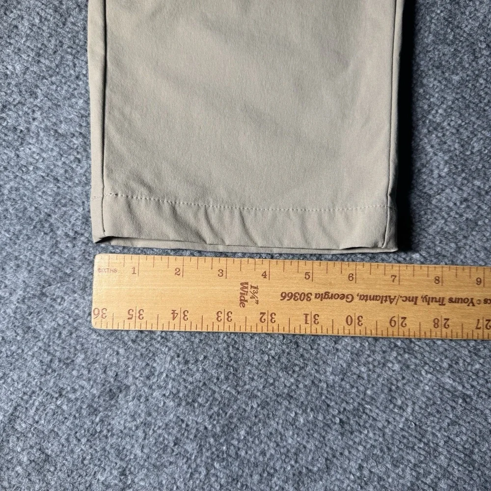 Figs Pro Scrub Pants Adult Large Beige Brown 5 Pocket Performance ~ 32X31
